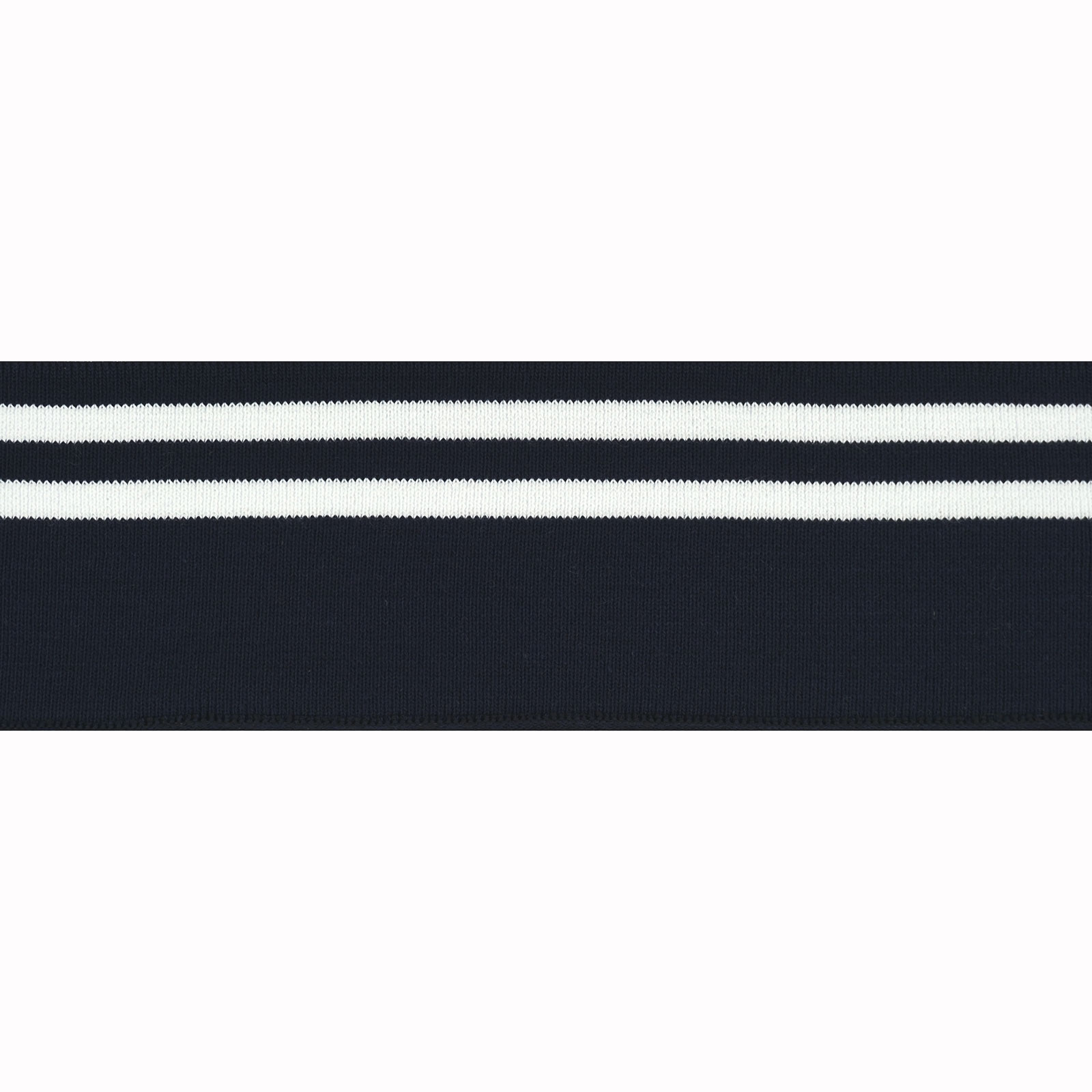 Restyle 052.14 Boord streep 7cm x 135cm, 85% katoen, 15% elasthan - Kleur 000