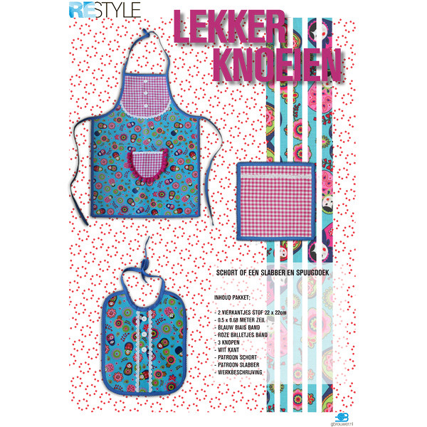 Restyle 069.1038 Stof pakket Lekker Knoeien - PAKKET