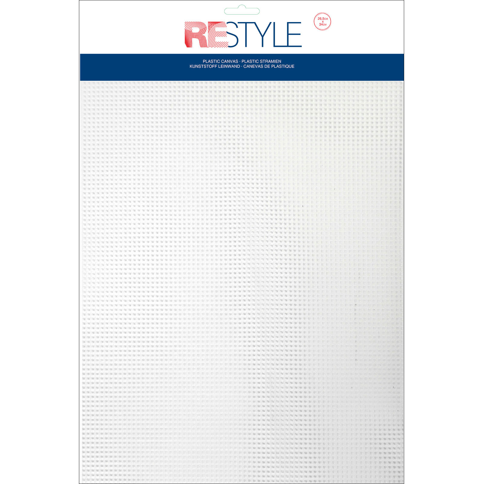 Restyle 078.114 Plastic stramien 26,5 x 34 cm - pak à 10 stuks - PAK