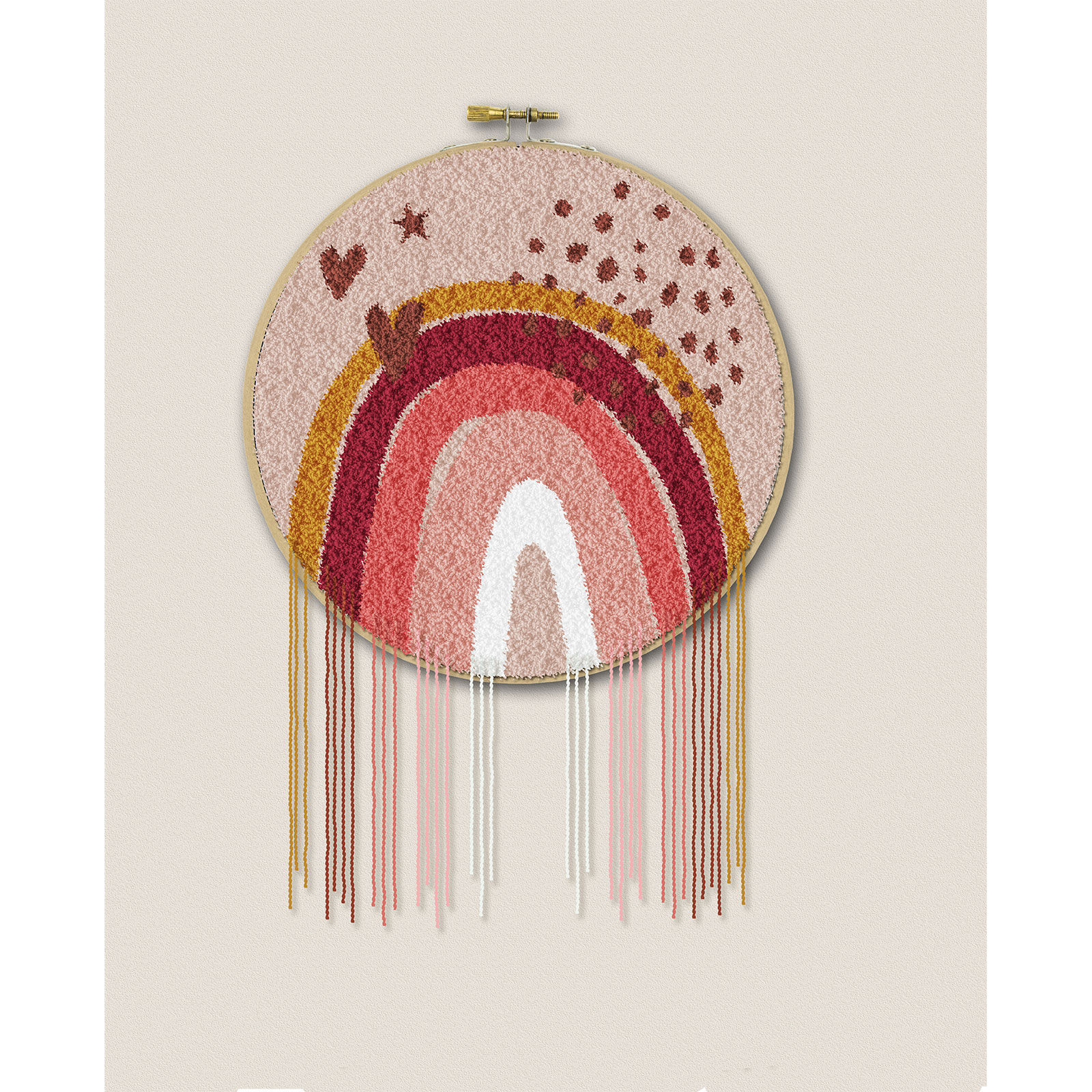 ReStyle 095.2005 Punchpakket Regenboog 17,8 cm rond - Kleur 750