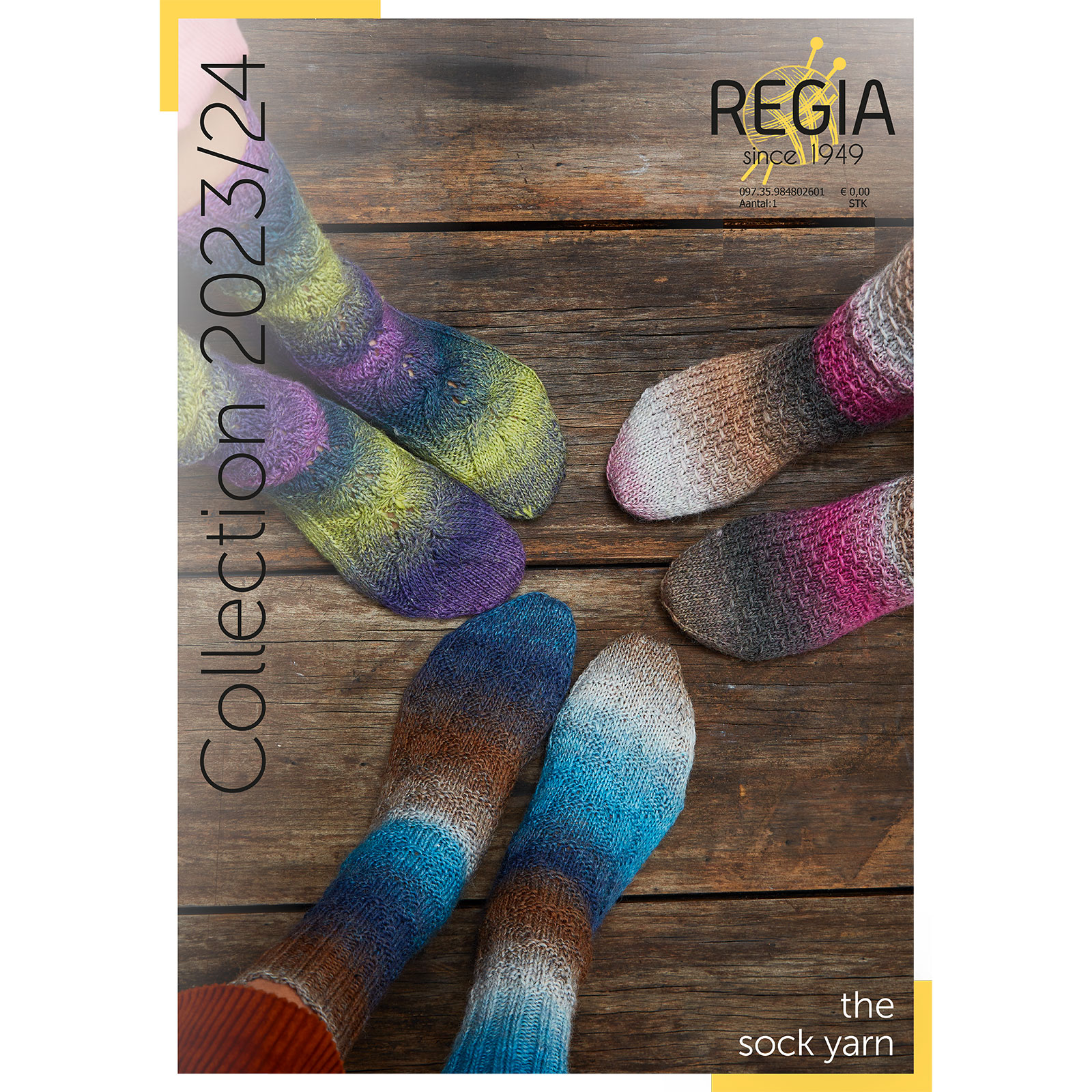 REGIA 9848026-00001 Kleurenboek Herfst / Winter 2023/24 - STUK