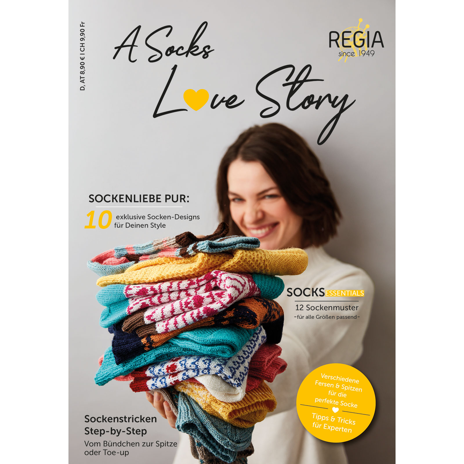 REGIA 9856761-00001 Booklet A Socks Love Story. Taal: Duits - STUK