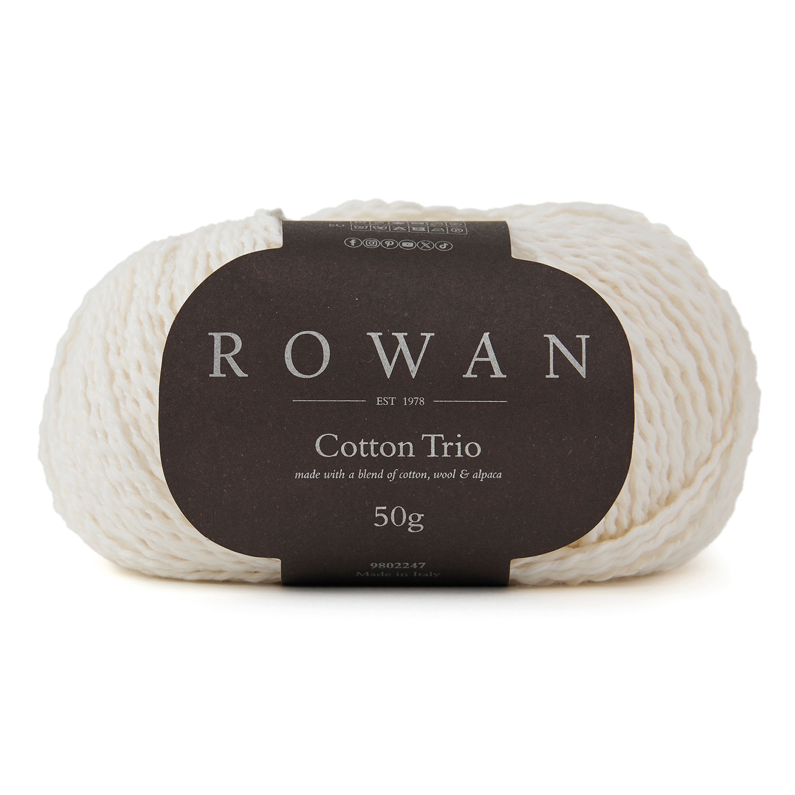 Rowan 9802248 Cotton Trio brei- en haakgaren 50 gram 120 meter - Kleur 111