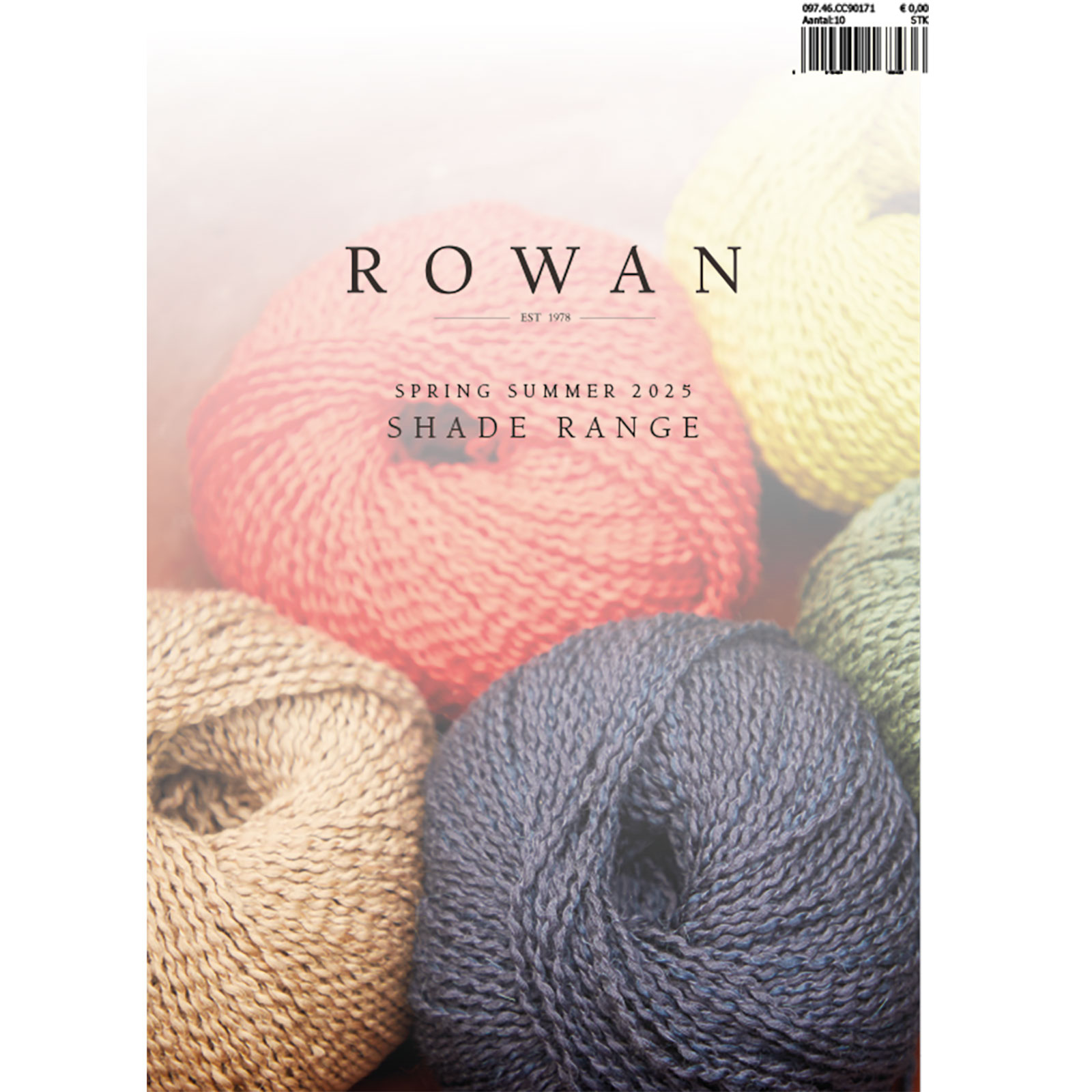 Rowan CC-90171 Kleurkaart Lente Zomer 2025 - STUK