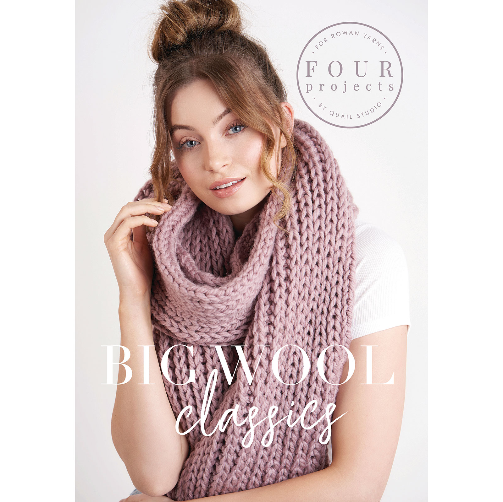 Rowan ZB307 Patronenboek 4 projects Big Wool Classics Engelstalig - STUK