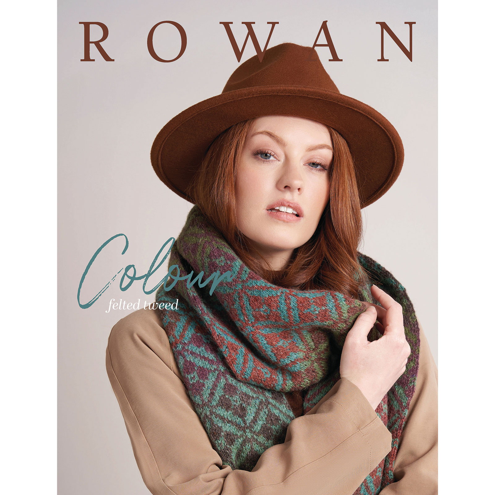 Rowan ZB312 Patronen boek Felted Tweed Colour Collection Engelstalig - STUK