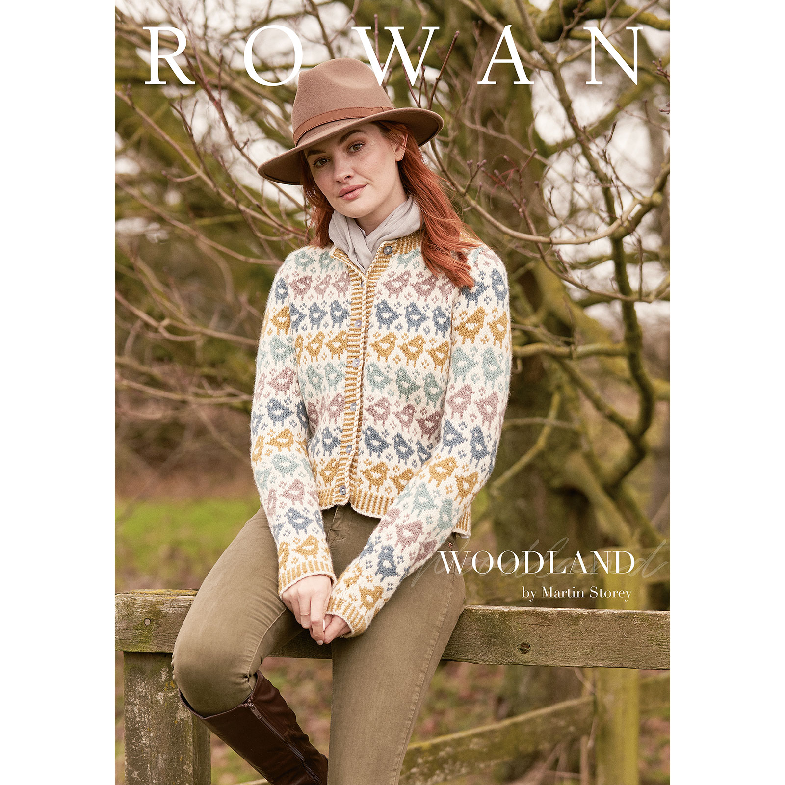 Rowan ZB345 Vertaling Frans patronenboek Woodland Collection - STUK