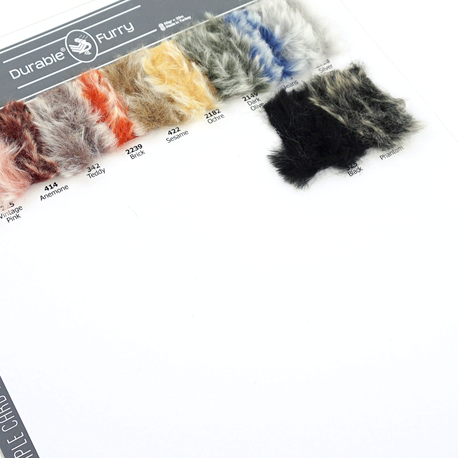 Staalkaart Durable Furry 010.77 - STUK