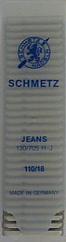 Schmetz Jeans naalden dikte 110 - 1 x 5 naalden in cassette - Cassette