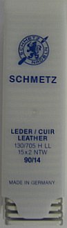 Schmetz Leer naalden dikte 90 - 1 x 5 naalden in cassette - Cassette