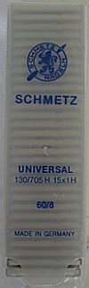 Schmetz Universeel naalden dikte 60 - 1 x 5 naalden in cassette - Cassette