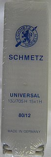Schmetz Universeel naalden dikte 80 - 1 x 5 naalden in cassette - Cassette