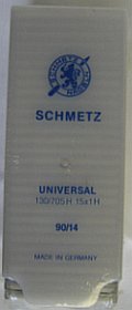 Schmetz Universeel naalden dikte 90 - 1 x 10 naalden incassette - Cassette