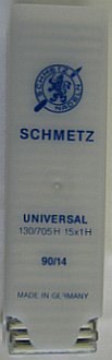 Schmetz Universeel naalden dikte 90 - 1 x 5 naalden in cassette - Cassette
