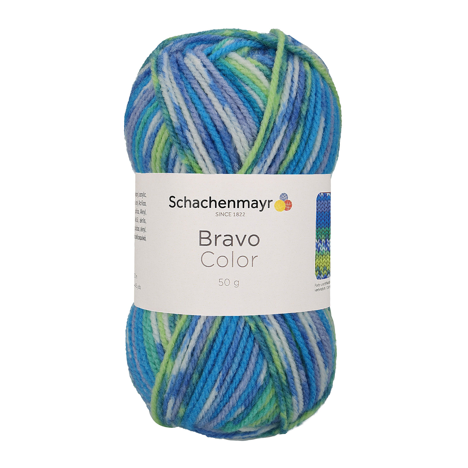 Schachenmayr 9801421 Bravo Color 133 meter / 50 gram - Kleur 2080