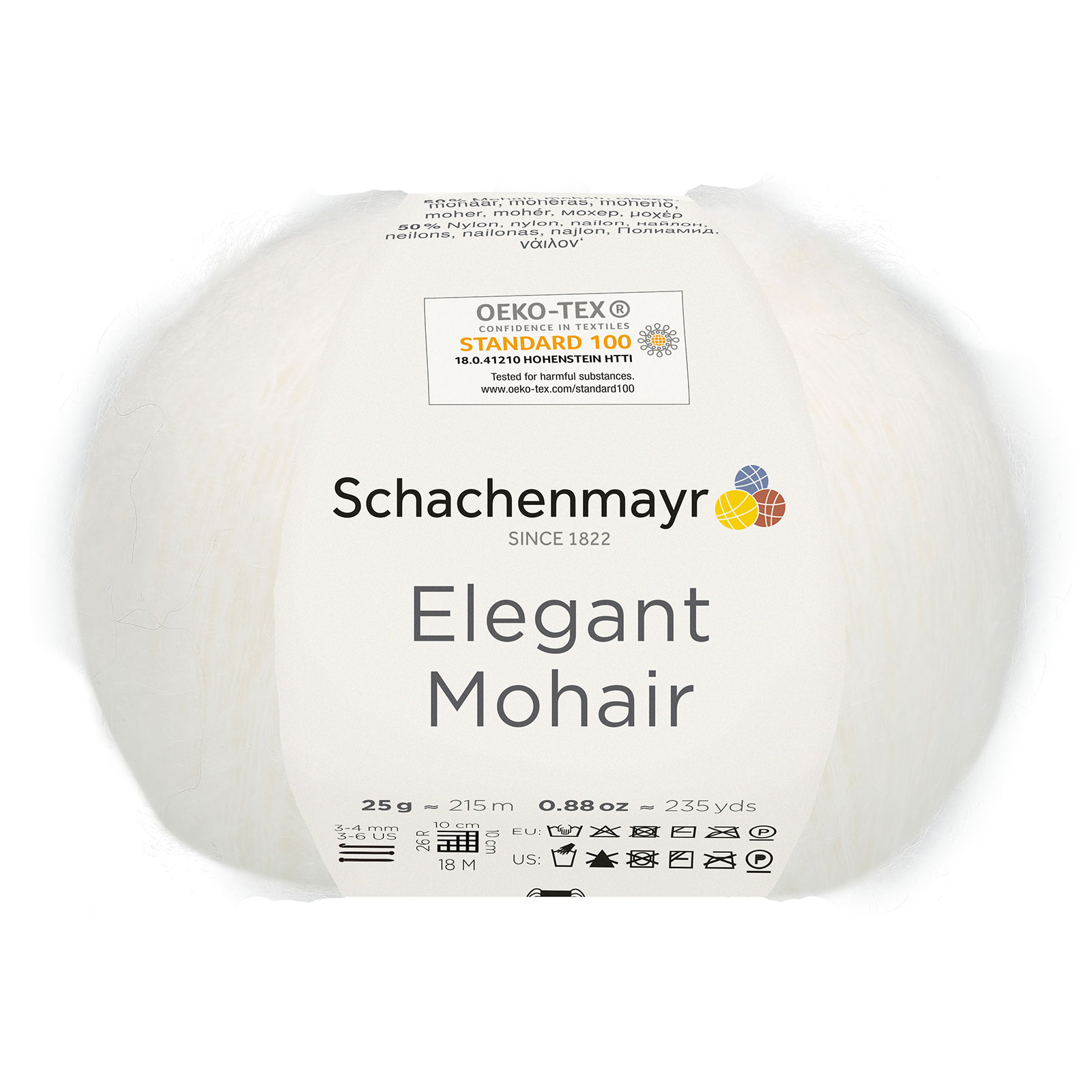 Schachenmayr 9807003 Elegant Mohair brei- en haakgaren 215 meter 25 gram - Kleur 1