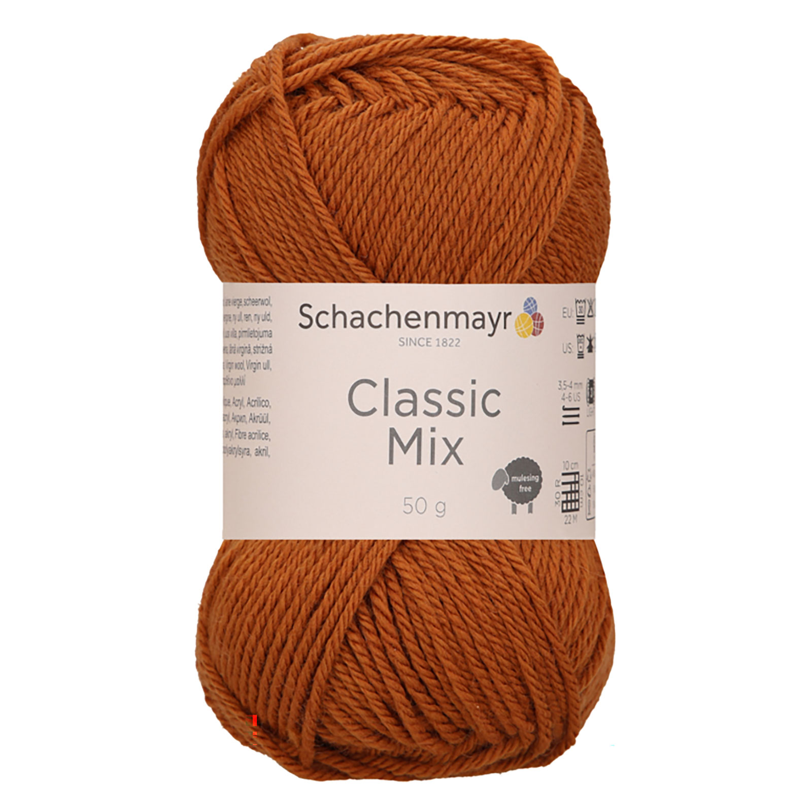 Schachenmayr 9807015 Classic Mix Brei- en Haakgaren 50 gram - 120 meter - Kleur 10