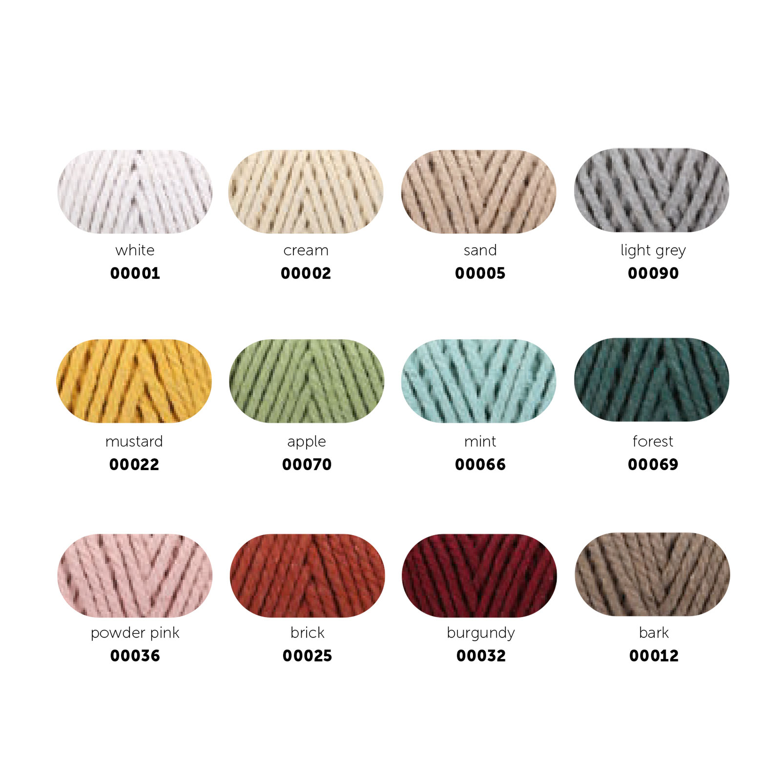 Schachenmayr 9807018 Macramé garen 3mm 250 gram - 65 meter - Kleur 1