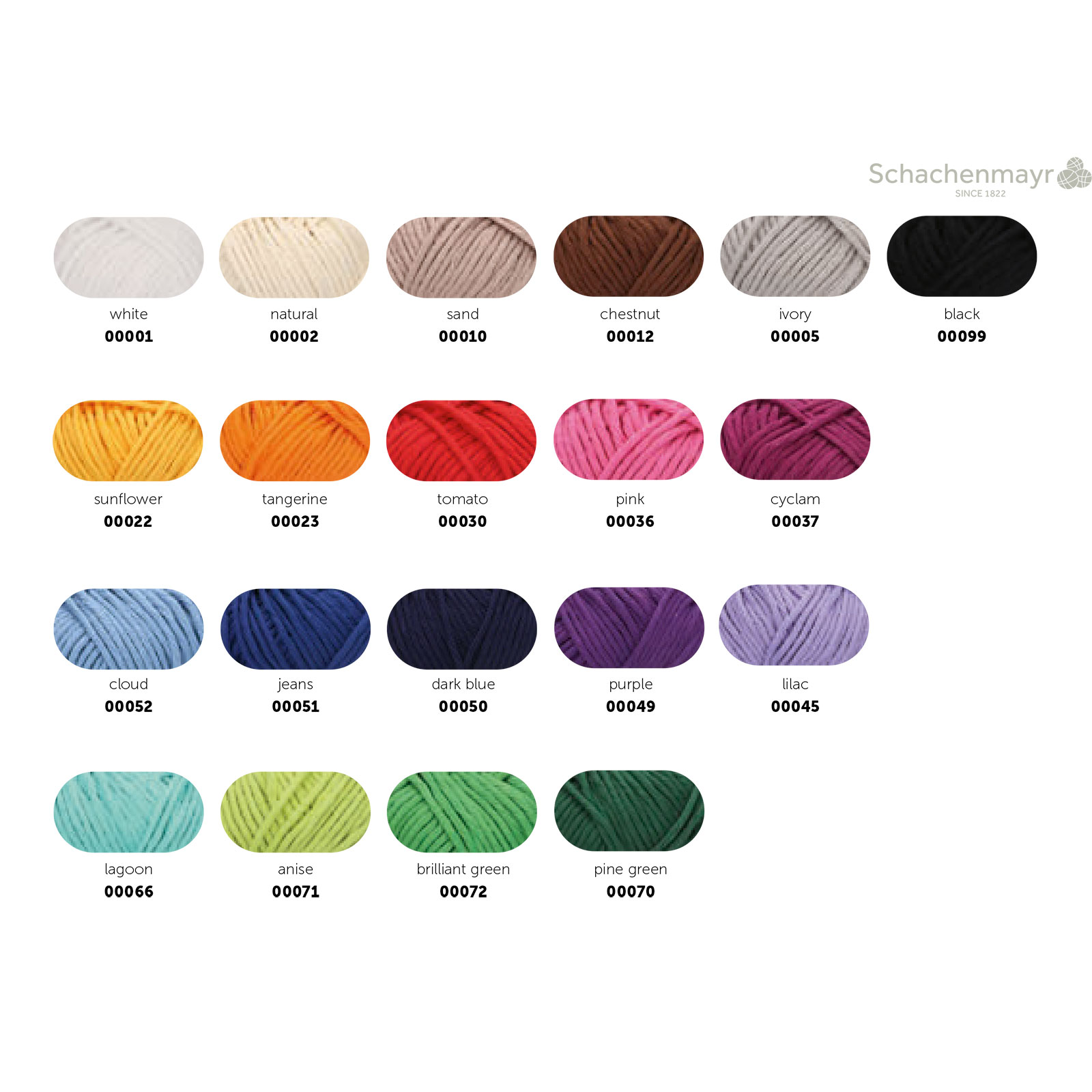 Schachenmayr 9807019 Your Cotton Brei- en Haakgaren 50 gram - 70 meter - Kleur 1