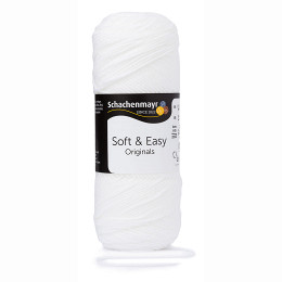 Schachenmayr 9807353 Soft & Easy brei- en haakgaren 235 meter / 100 gram - Kleur 1