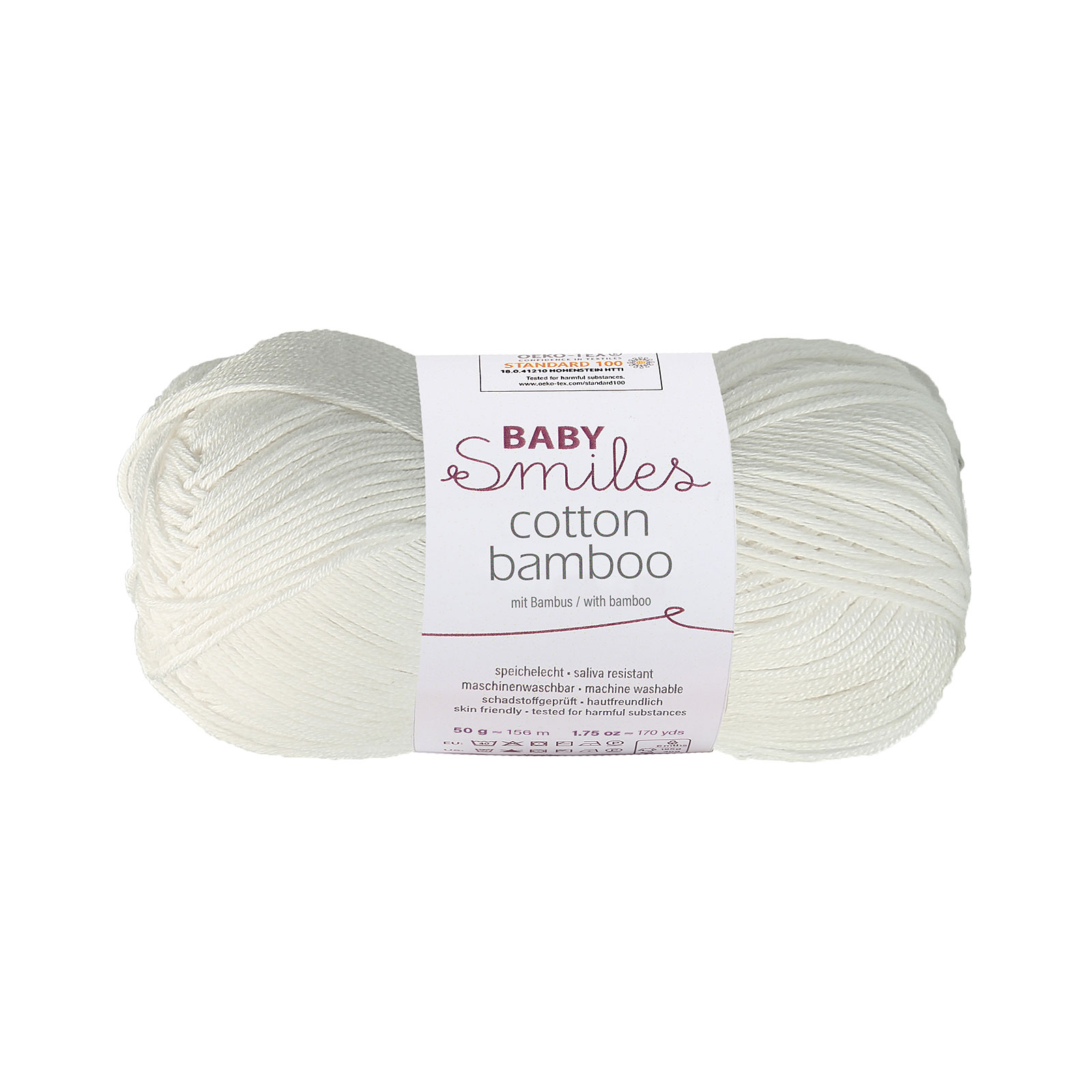Schachenmayr 9807370 Baby Smiles Cotton Bamboo 156 meter / 50 gram - Kleur 1001