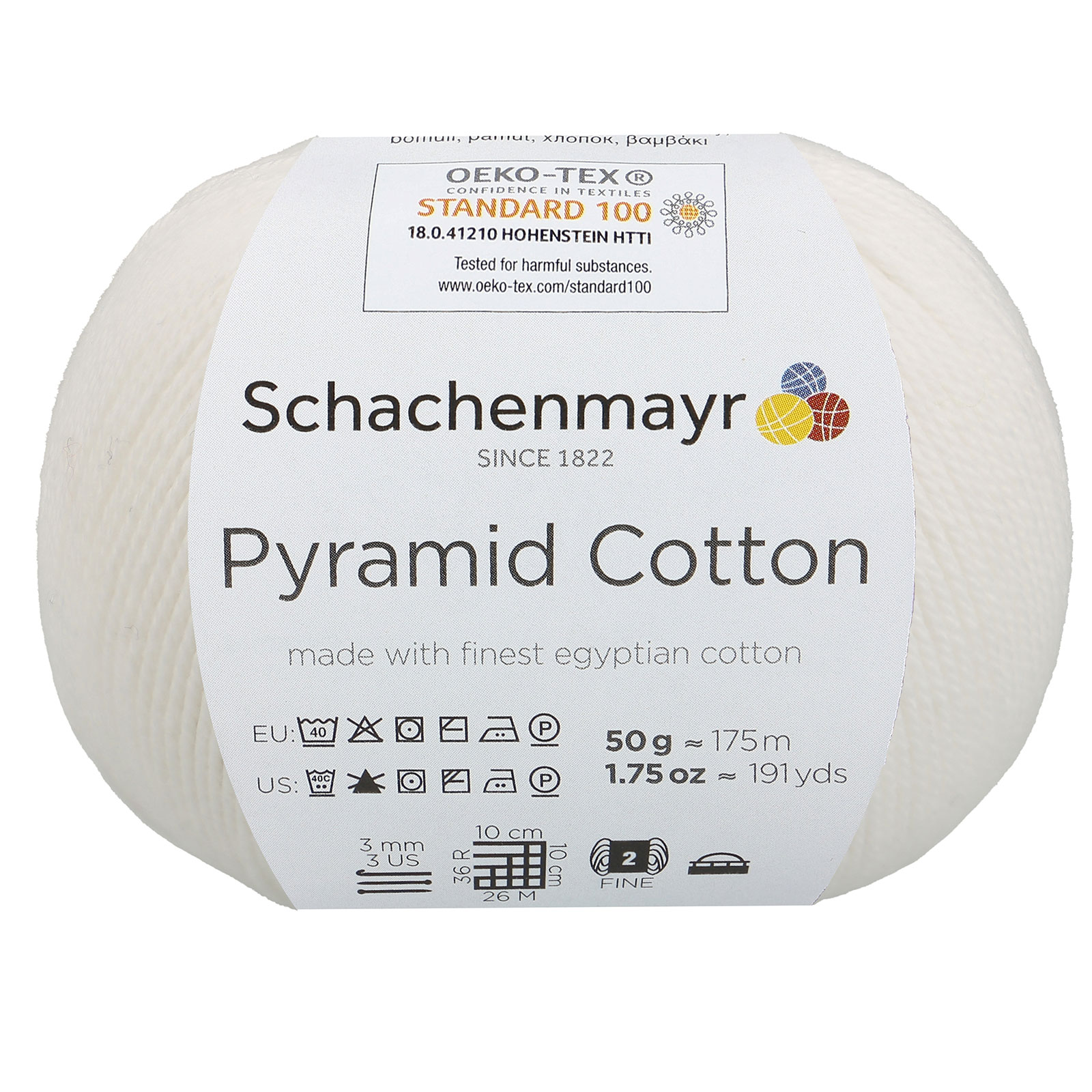 Schachenmayr 9807400 Pyramid Cotton 175 meter / 50 gram - Kleur 1