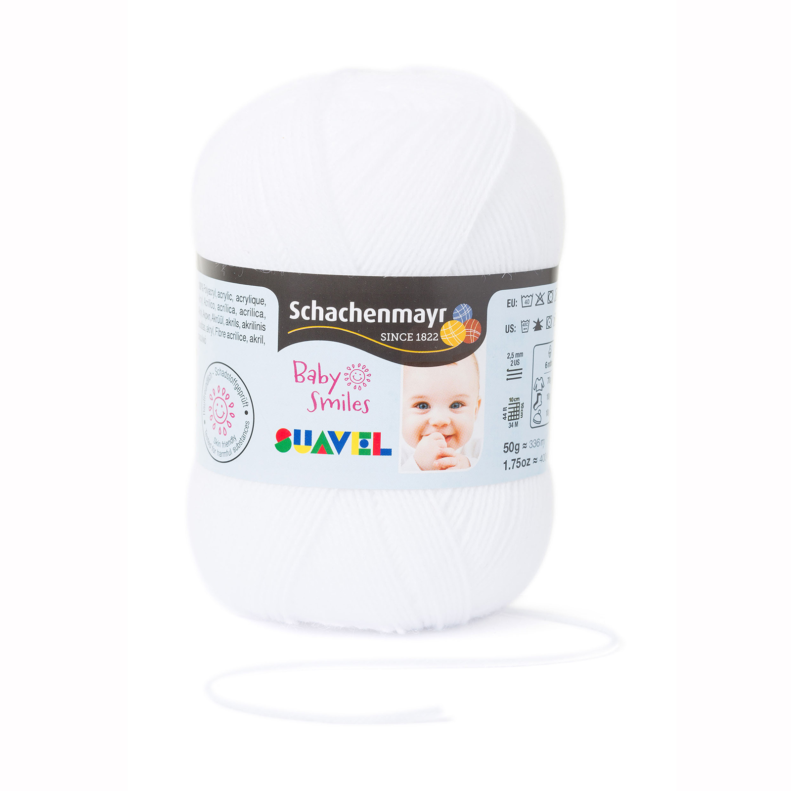 Schachenmayr 9814876 Baby Smiles Suavel brei- en haakgaren 366 meter / 50 gram - Kleur 1001