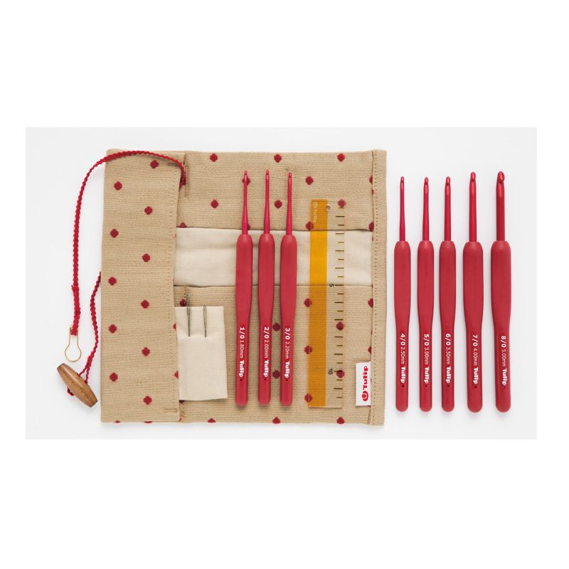 Tulip TED-001e ETIMO RED haaknaaldenset - SET