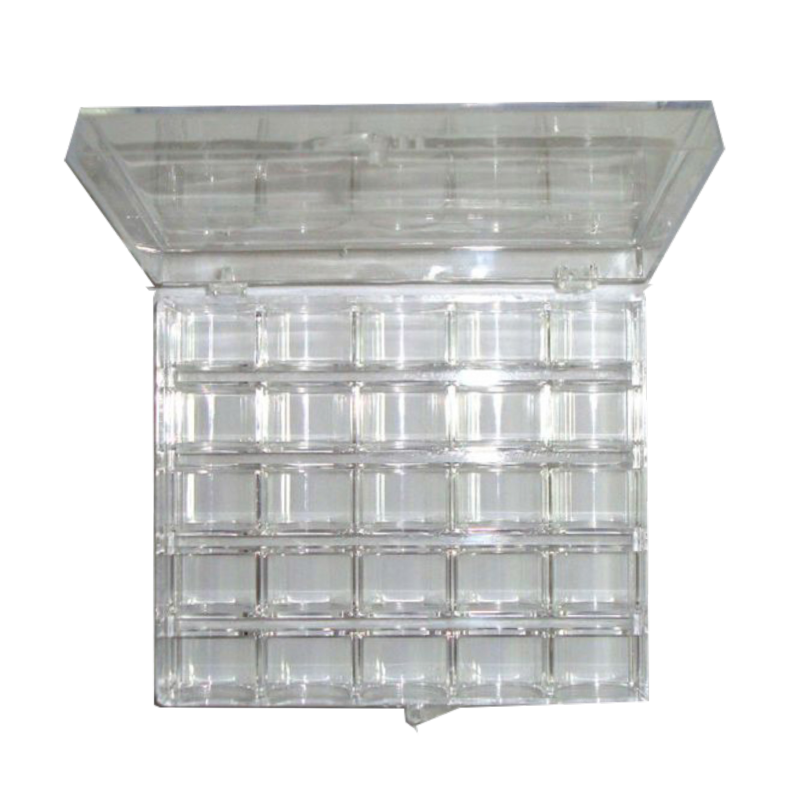 Merkloos +160 Spoeltjeshouder transparant - STUK