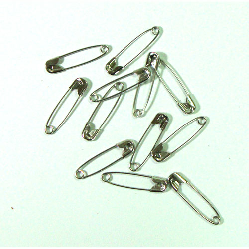 Merkloos 057.64 Veiligheidsspelden 19 mm zilver, 1000 stuks - Doos