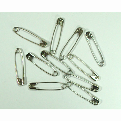 Merkloos 057.67 Veiligheidsspelden 38 mm zilver, 1000 stuks - Doos