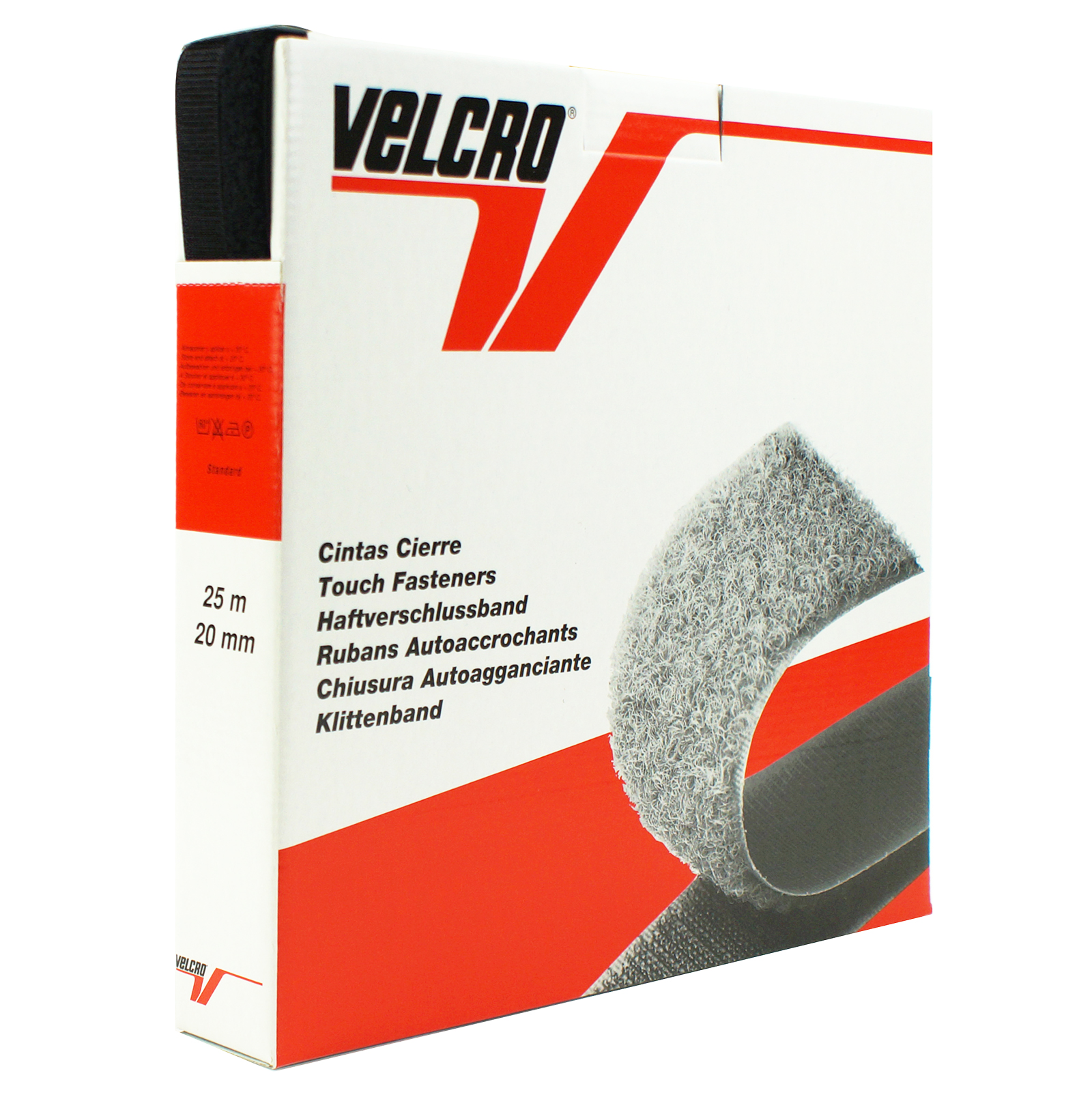 Velcro 3393.. Klittenband haak en lus kant 20 mm naaibaar - Kleur 000