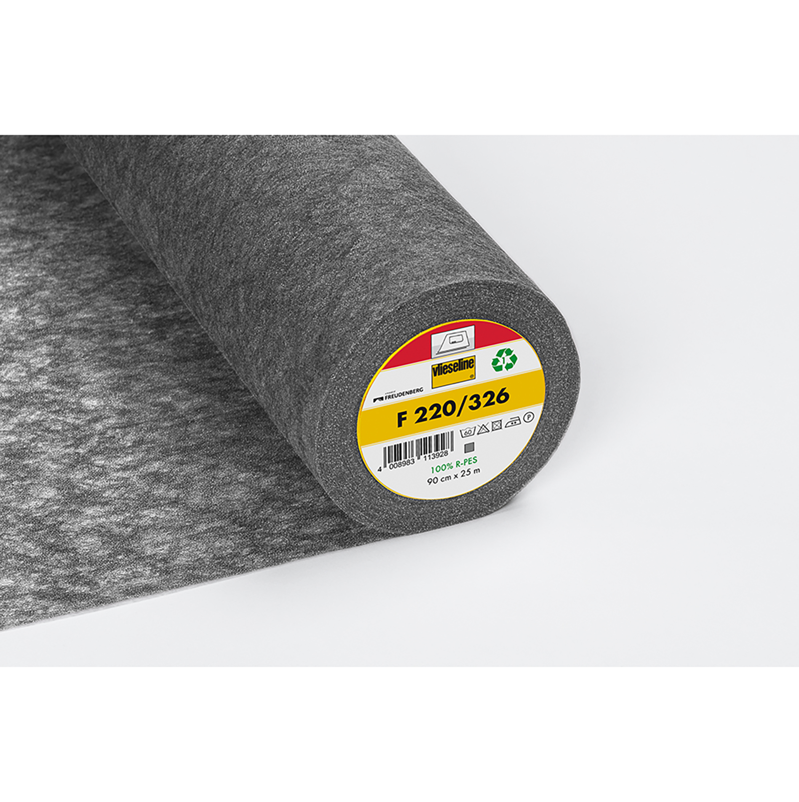 Vlieseline F220 versteviging voor soepele stoffen 90 cm strijkbaar - Kleur 000