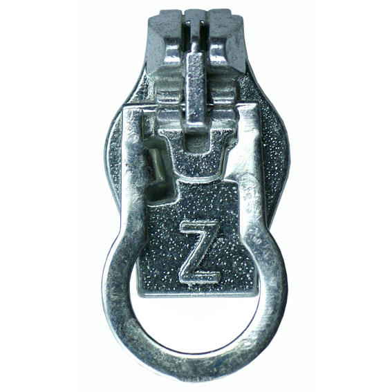 ZlideOn 10613 Ritsentrekker 8C zilver voor spiraalritsen - STUK