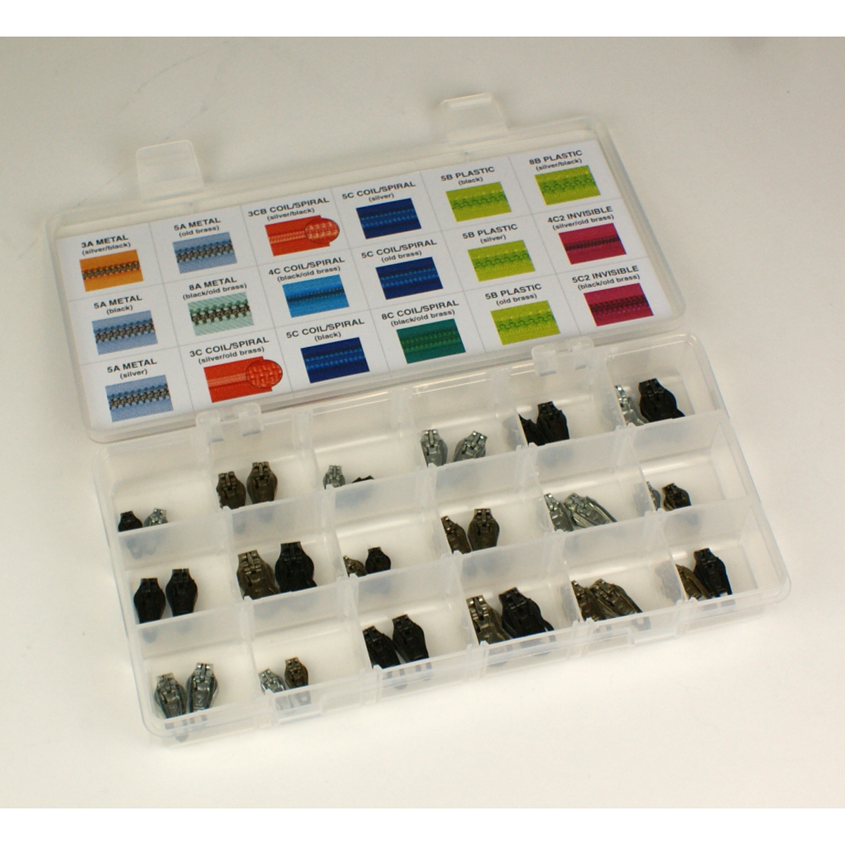 ZlideOn 90113 Ritsentrekkers asortiment - 18 x 2 stuks - STUK